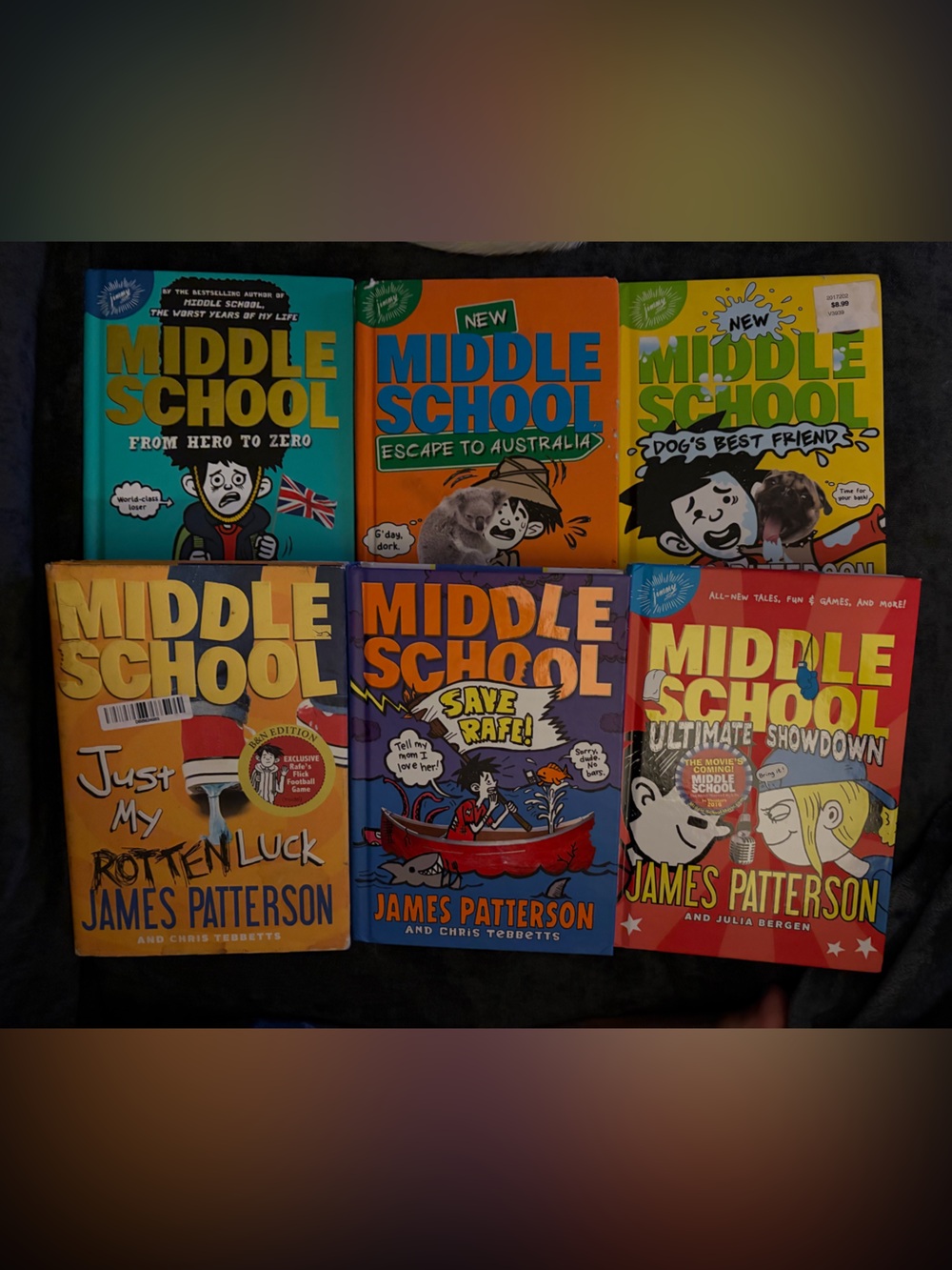 Middle School book set
